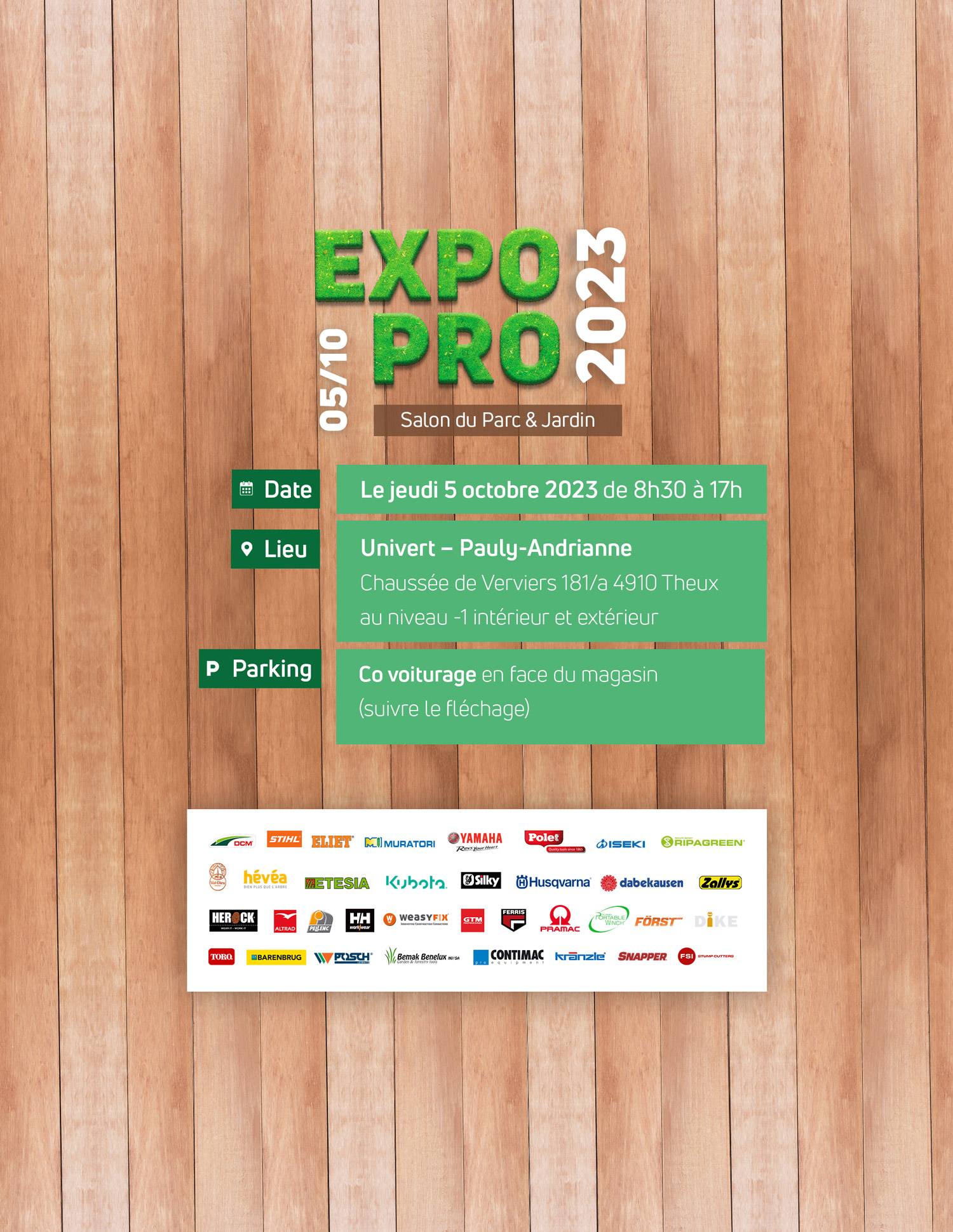 Expo Pro - 5 octobre 2023