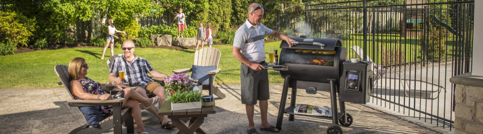 Barbecue aux pellets